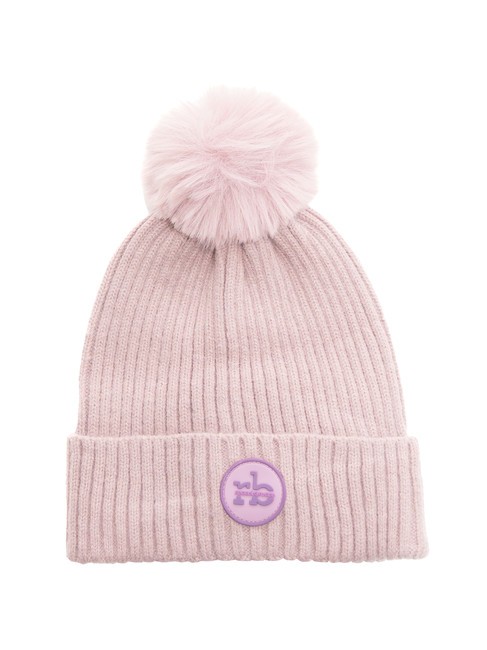 ROCCOBAROCCO PON PON Cuffed hat lilac - Hats