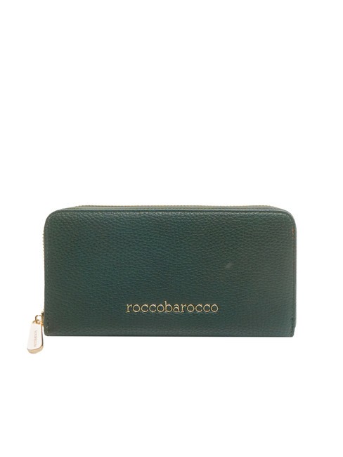 ROCCOBAROCCO ADELE Large zip around wallet green - Women’s Wallets