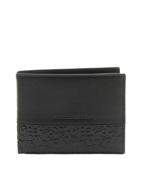 ROCCOBAROCCO BRYAN Leather wallet 8cc black - Men’s Wallets