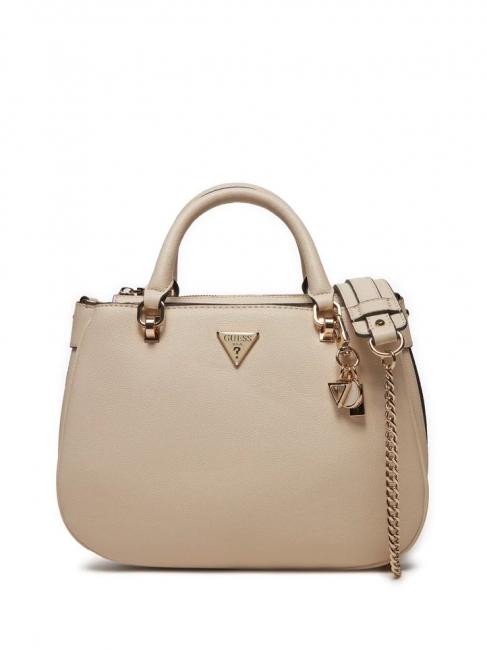 GUESS FEDORA Handbag with shoulder strap bone - Women’s Bags