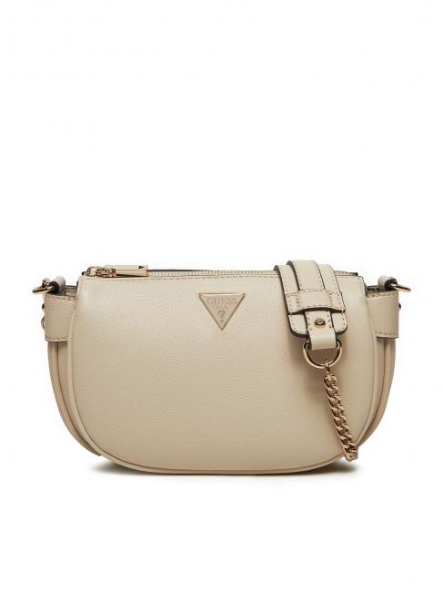 GUESS FEDORA Shoulder bag bone - Women’s Bags