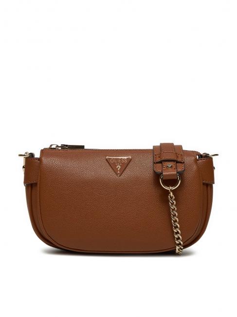 GUESS FEDORA Shoulder bag COGNAC - Women’s Bags