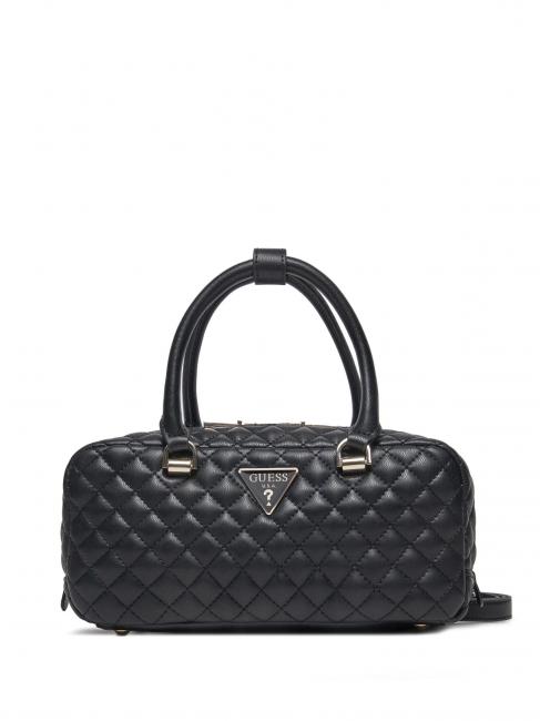 GUESS ECO RIANEE Shoulder bag with shoulder strap BLACK - Women’s Bags