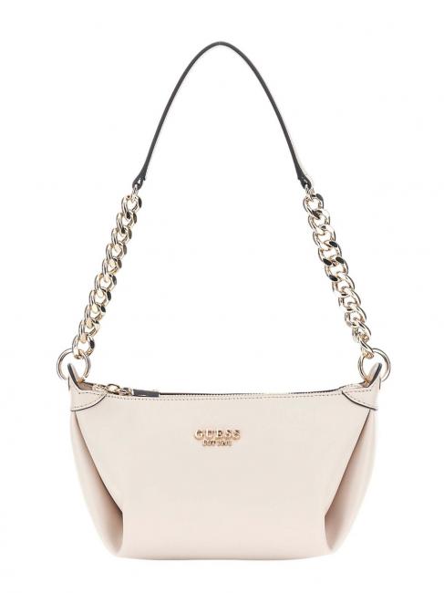 GUESS ECO EVAINE Small shoulder bag STONE - Women’s Bags