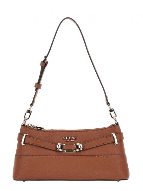 GUESS SILVYE Shoulder bag COGNAC - Women’s Bags