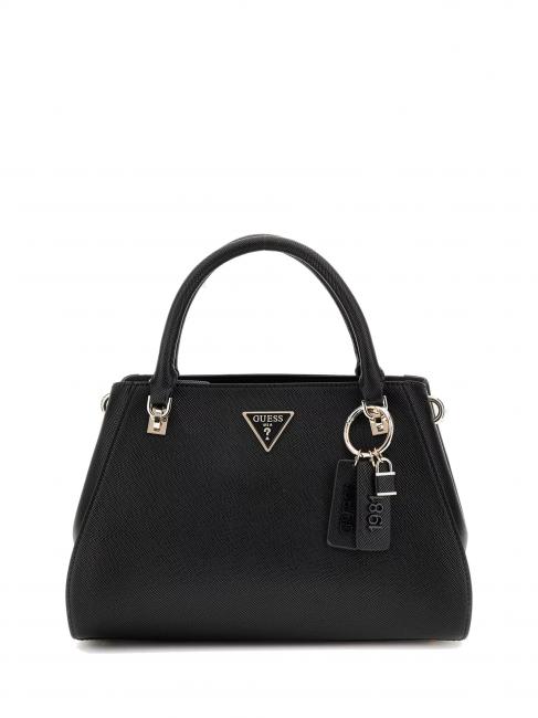 GUESS NOELLE Saffiano print handbag BLACK - Women’s Bags