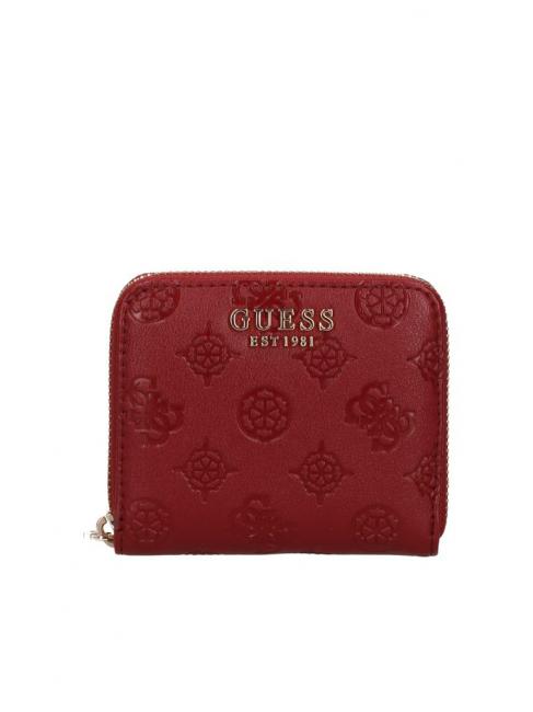 GUESS GERTY Peony Logo Small Wallet claret - Women’s Wallets