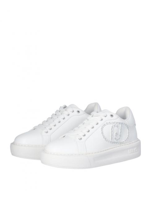 LIUJO KYLIE 32 Sneakers with jewel logo white - Women’s shoes
