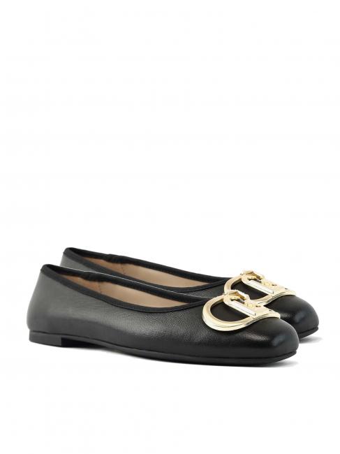 LIUJO DAFNE 04 Leather ballerinas black - Women’s shoes