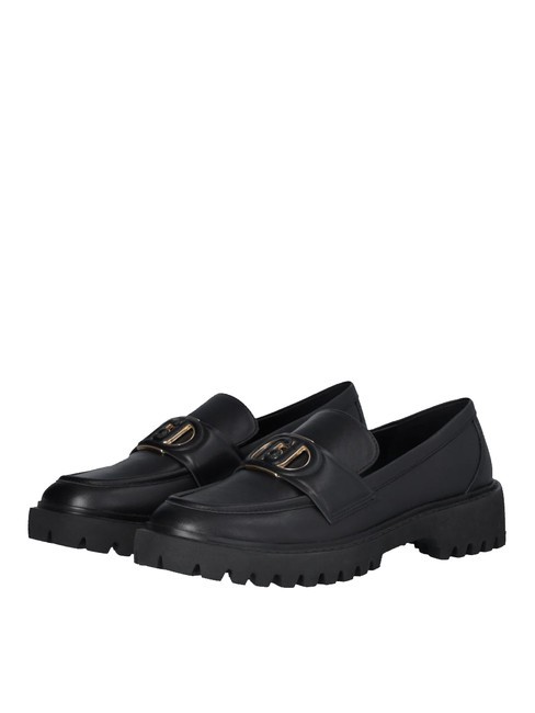 LIUJO CORA 12 Leather moccasins black - Women’s shoes