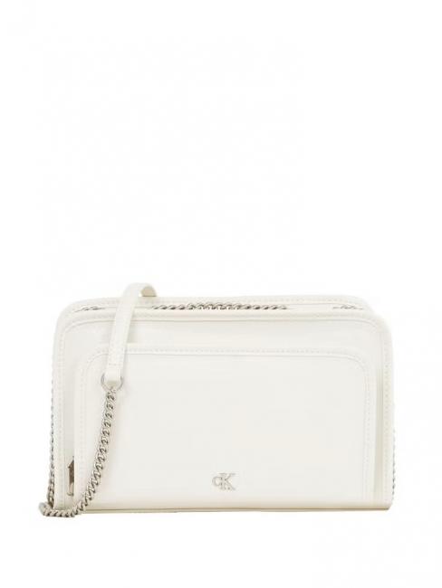 CALVIN KLEIN UTILITY Small metal shoulder bag tofu - Women’s Bags