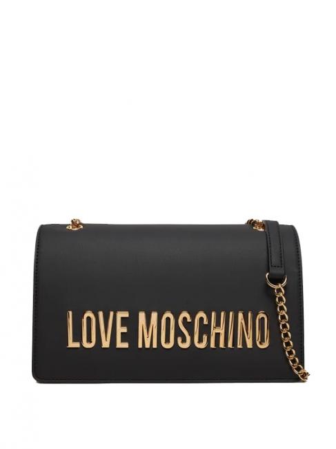 LOVE MOSCHINO LETTERING Shoulder bag / crossbody bag Black - Women’s Bags