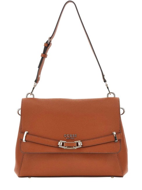 GUESS SILVYE  Shoulder bag COGNAC - Women’s Bags