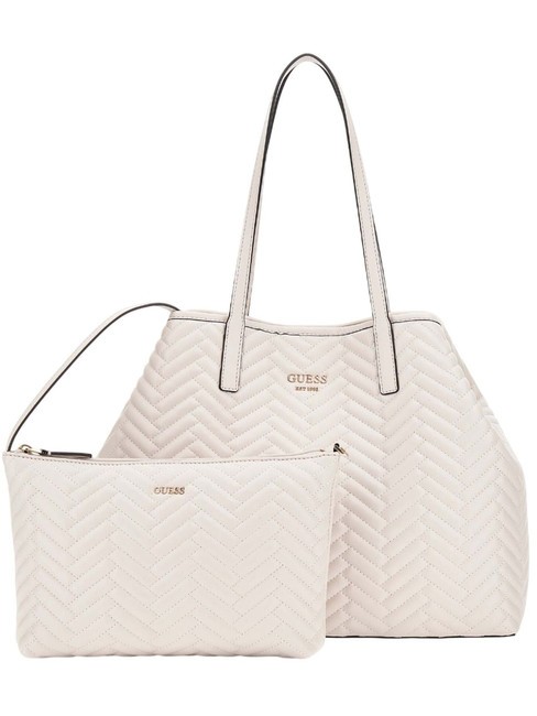 GUESS VIKKY II Convertible bag, with clutch STONE - Women’s Bags