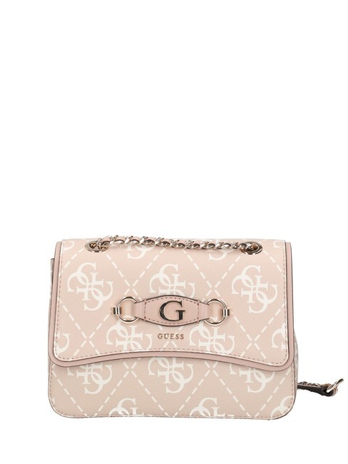 GUESS IZZY 4G Mini Shoulder Bag / Crossbody Bag sand logo - Women’s Bags