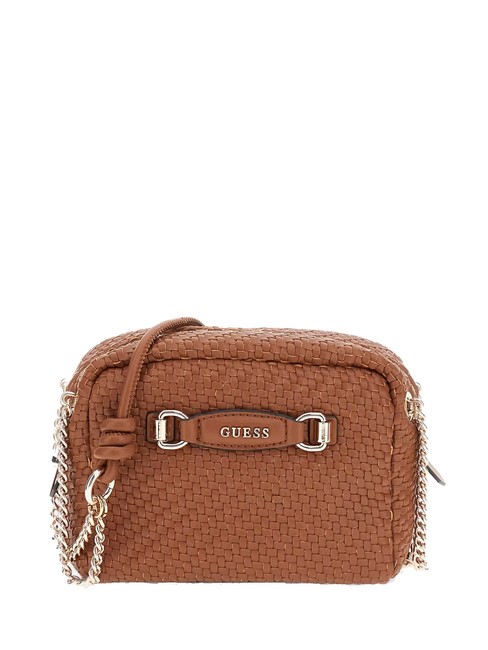 GUESS FRANCY  Shoulder Camera Bag COGNAC - Women’s Bags