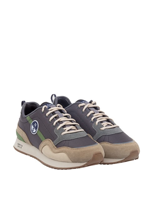 NORTH SAILS HORIZON JET Sneakers dk gray-beige-green011 - Men’s shoes