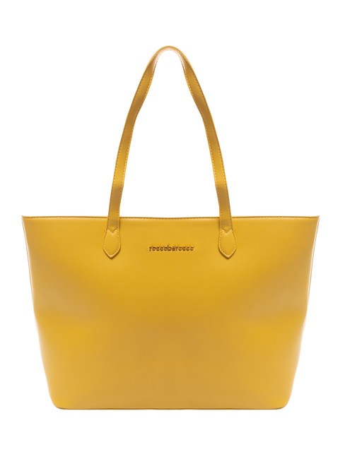 ROCCOBAROCCO CORNIOLA Shoulder shopping bag yellow - Women’s Bags