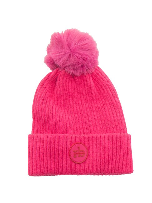 ROCCOBAROCCO PON PON Cuffed hat fuchsia - Hats