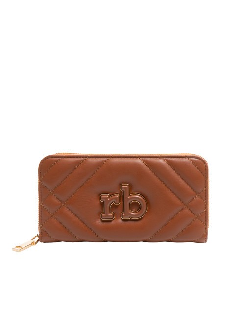 ROCCOBAROCCO DEA Large zip around wallet tan - Women’s Wallets