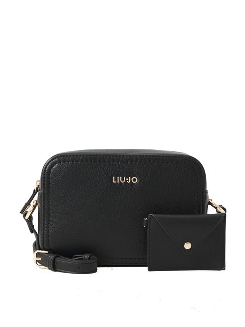 LIUJO MANHATTAN Camera case bag with pouch BLACK - Women’s Bags