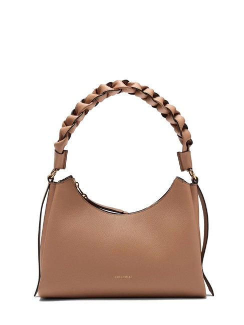 COCCINELLE BOHEME GRANA DOUBLE Medium leather bag skin/gazpacho - Women’s Bags
