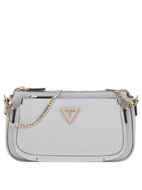 GUESS NOELLE Double shoulder bag lavender grey - Women’s Bags
