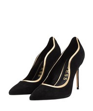 GUESS SABRINA  High d&eacute;collet&eacute; BLACK GOLD - Women&rsquo;s shoes - 1