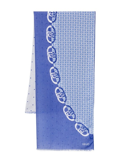 LIUJO POIS COLOR Scarf sodalite blue - Scarves
