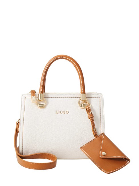 LIUJO MANHATTAN  Handbag, with shoulder strap cream/bran - Women’s Bags