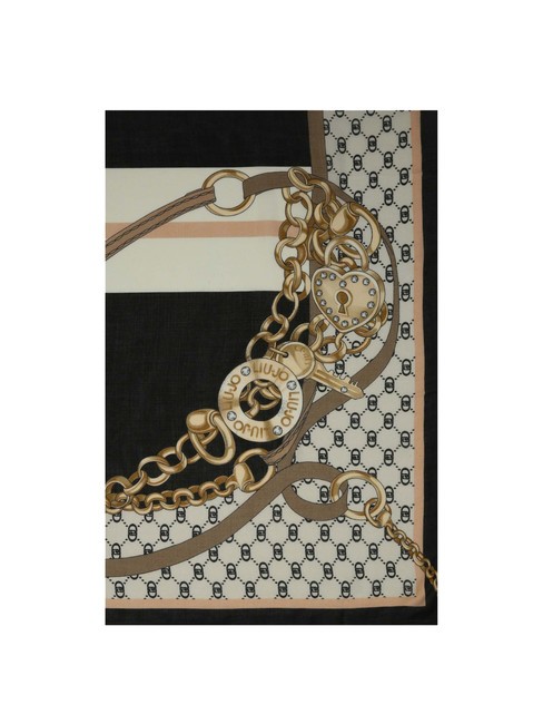 LIUJO MANHATTAN Scarf BLACK - Scarves