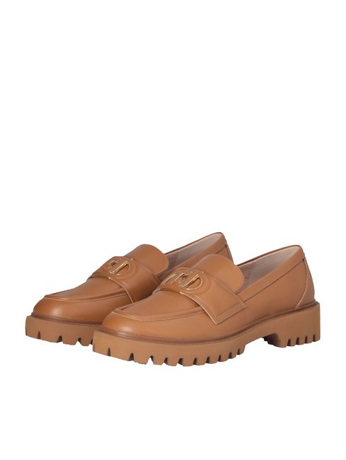 LIUJO CORA 12 Leather moccasins nut - Women’s shoes