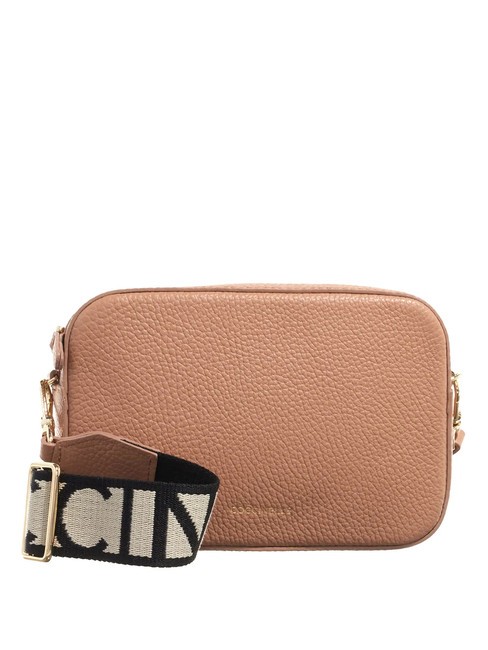 COCCINELLE TEBE Shoulder bag in textured leather skin - Women’s Bags