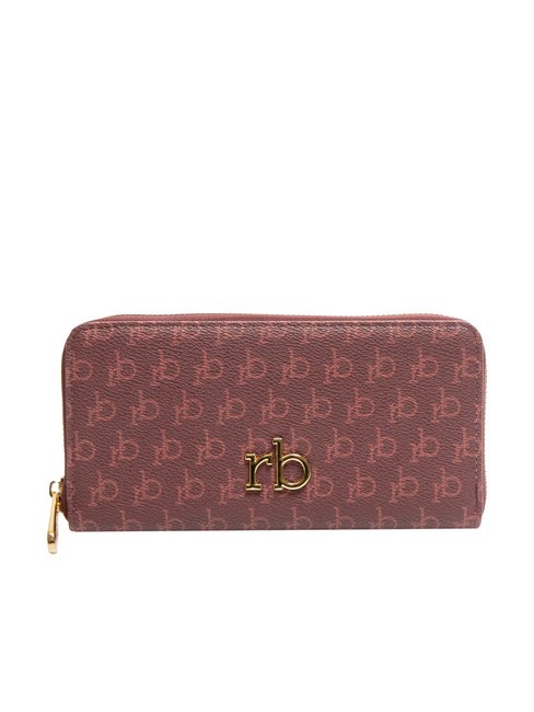 ROCCOBAROCCO DEVA Large zip around wallet burgundy - Women’s Wallets
