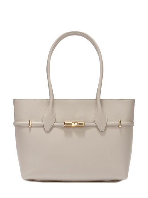 FURLA GOCCIA Leather shoulder tote bag vanilla - Women’s Bags