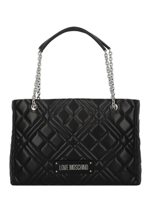 LOVE MOSCHINO QUILTED Chain Handle Shopping Bag po00bx - Women’s Bags