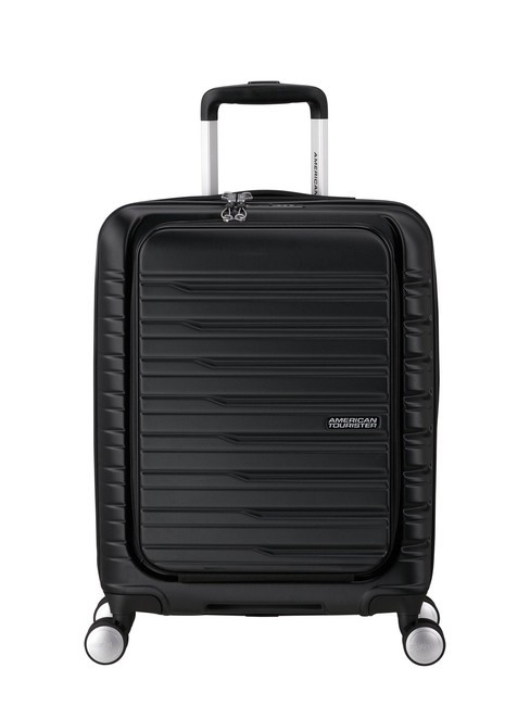AMERICAN TOURISTER FLASHLINE Cabin trolley with 15.6" laptop pocket shadow black - Hand luggage