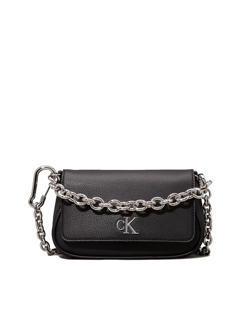 CALVIN KLEIN MINIMAL MONOGRAM Mini shoulder bag pvh black - Women’s Bags
