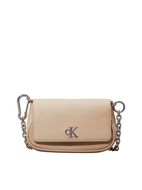 CALVIN KLEIN MINIMAL MONOGRAM Mini shoulder bag crockery - Women’s Bags