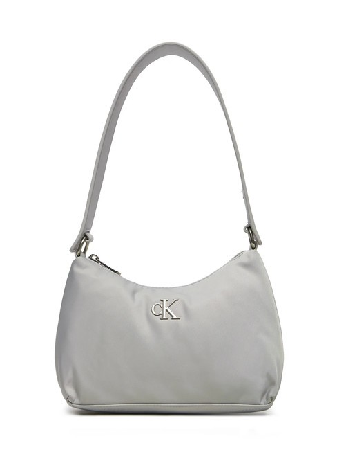 CALVIN KLEIN SLEEK NYLON Shoulder bag mirage gray - Women’s Bags