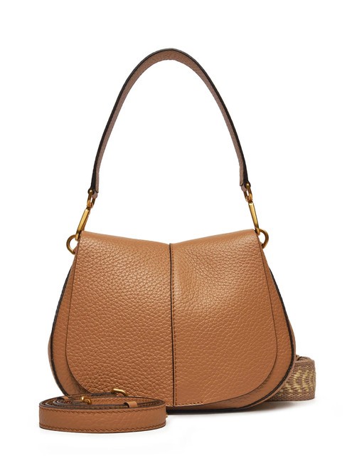 GIANNI CHIARINI HELENA ROUND Shoulder bag with double shoulder strap nature - Women’s Bags