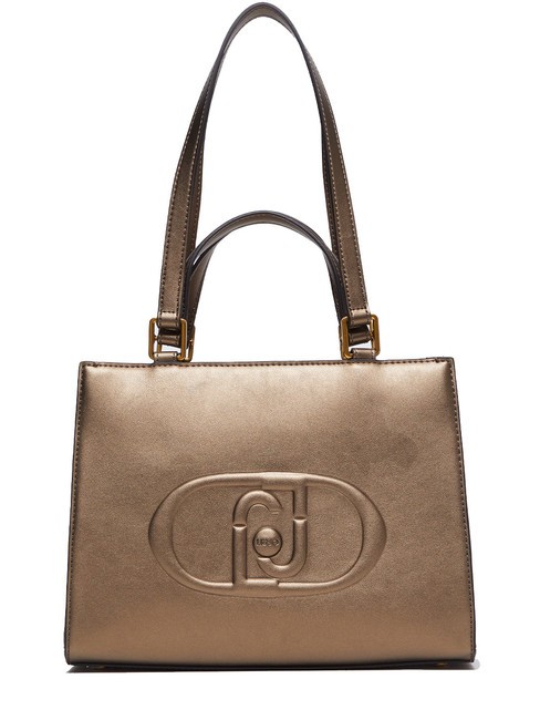 LIUJO RUBINO Hand/shoulder bag metal bronze - Women’s Bags