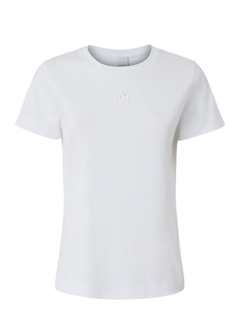 PINKO BUSSOLOTTO Logo T-shirt brilliant white - T-shirt
