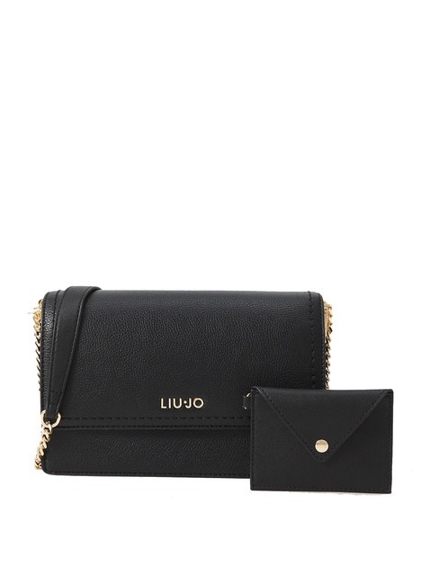 LIUJO MANHATTAN Shoulder bag with pouch BLACK - Women’s Bags