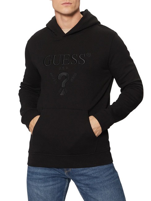 GUESS BEAU  Hoodie jetbla - Sweatshirts