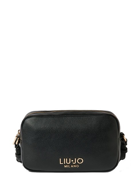 LIUJO EVRIM Camera case bag with studs BLACK - Women’s Bags
