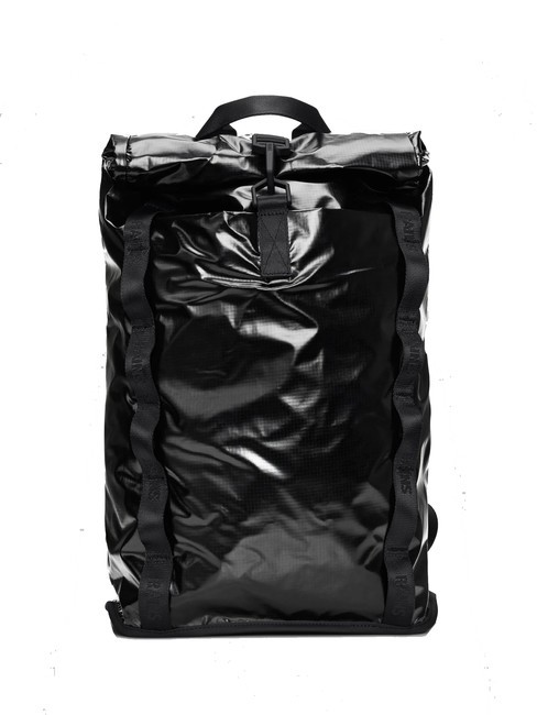 RAINS SIBU ROLLTOP  Waterproof 13" Laptop Backpack black - Backpacks & School and Leisure