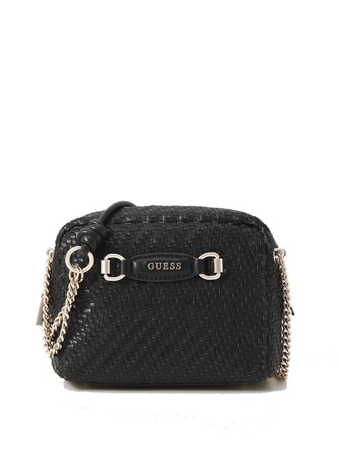 GUESS FRANCY  Shoulder Camera Bag BLACK - Women’s Bags