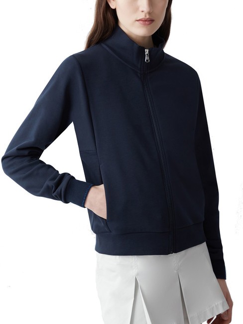 COLMAR CONNECTIVE High neck full zip sweatshirt navy blue - Women's Sweatshirts
