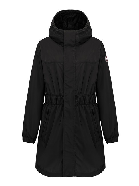 COLMAR ROYALE Long jacket with hood black - Women's Jackets
